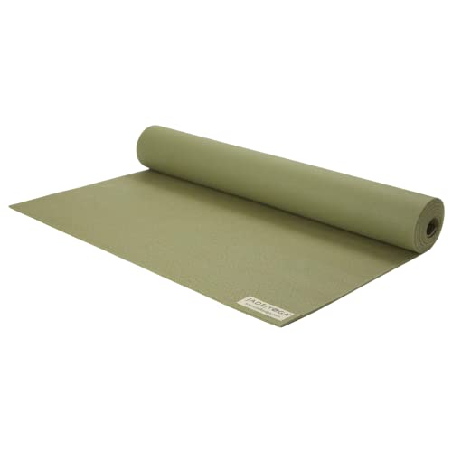 JADE YOGA - Harmony Yogamatte (1,9 cm dick x 61 cm breit x 188 cm lang – Farbe: Olivgrün.