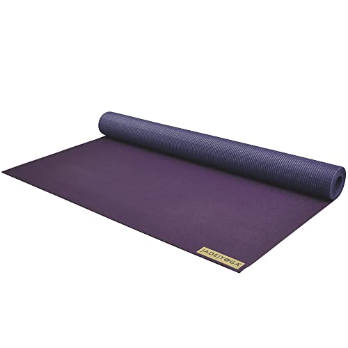 Jade Voyager Yoga Reisematte, 61 x 173 cm, 16 mm dick, lila