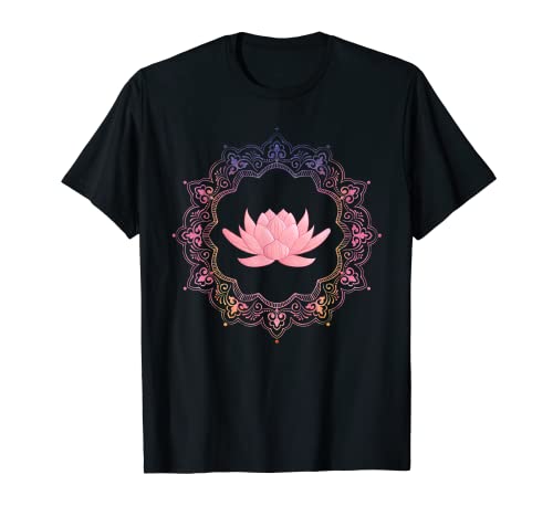 Lotus Mandala | Spiritual New Age Buddhist Yoga T-Shirt