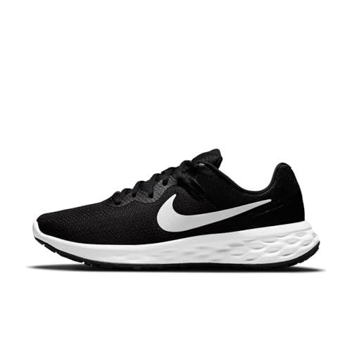 Nike Herren Revolution 6 Laufschuh, Black/White-Iron Grey, 43 EU