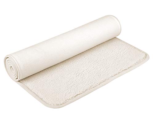 Yogistar Yogamatte Yogimat® Natur - Schurwolle - Umsäumt 200 X 100 X 1.5 cm