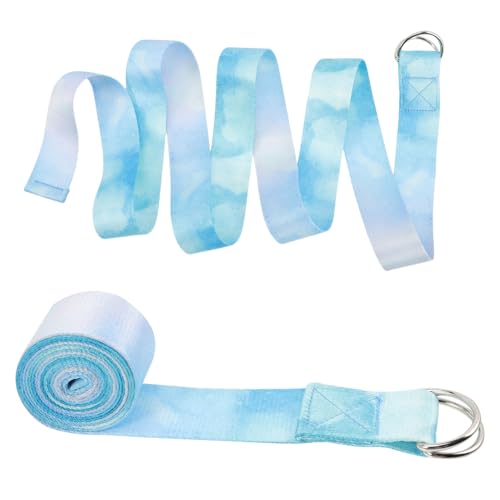 Healvian 2st Yoga-zubehör Widerstandsbänder Übung Yoga-widerstandsband Fitnessband Schulter-stretchbänder Für Das Fitnessstudio Yoga-Band Yoga-stretchgurte Yoga-trainingsband Polyester