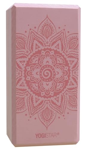 Yogablock Yogiblock® Basic - Art Collection - Spiral Mandala - Velvet Rose Pink Yogistar
