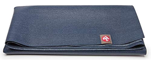 Manduka eKO Superlight Reisematte für Yoga und Pilates, Midnight, Standardgröße