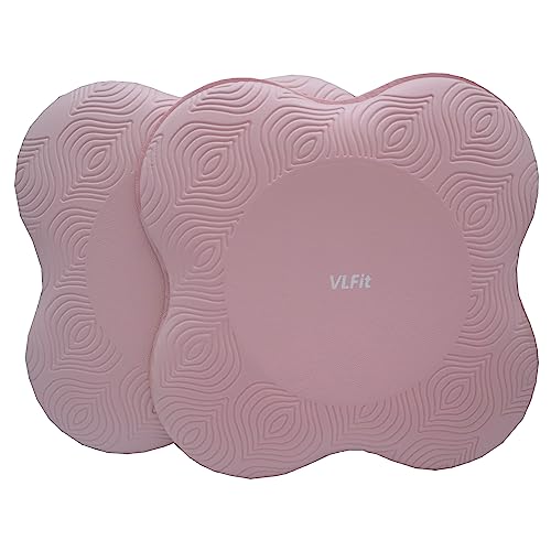 VLFit Kniekissen Für Yoga Kissen Rutschfeste, Yoga Knie Pad Entlastung Schützt Die Hände Und Handgelenke Für Gymnastik, Streckübungen, Aerobic(2 Stk）