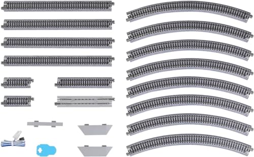 Arte dei Argenti Kato 20-864 Starter-Set, oval, 127 x 61 cm, komplett mit allem im Maßstab N 1/160