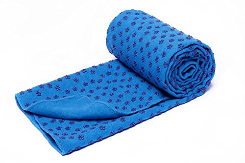 voidbiov Quick Dry rutschfeste Yoga Handtücher (6 Farben) mit Mesh-Tragetasche, extra lang (62 x 183 cm/62 x...