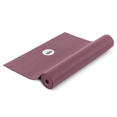 LOTUSCRAFTS® Yoga Matte MUDRA STUDIO [5mm Dicke] 183x61cm- 1,2kg leicht - Yogamatte rutschfest schadstofffrei...