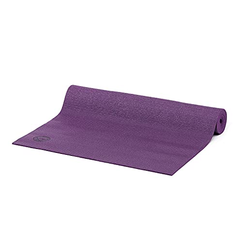 Bodhi Yogamatte Asana | Rutschfeste Übungsmatte | Schadstofffrei & Waschbar | Matte aus PVC | Fitnessmatte...