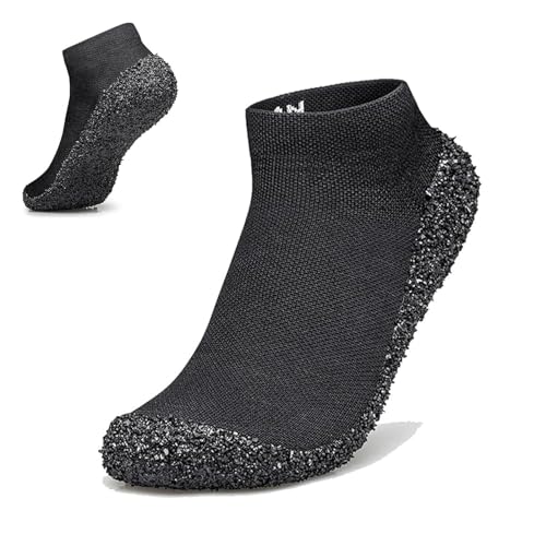 Willfeet Sockenschuhe, minimalistische Barfuß-Socken, leichte Wasserschuhe, vielseitig einsetzbar und ultra-tragbar, Schwarz, Größe 38