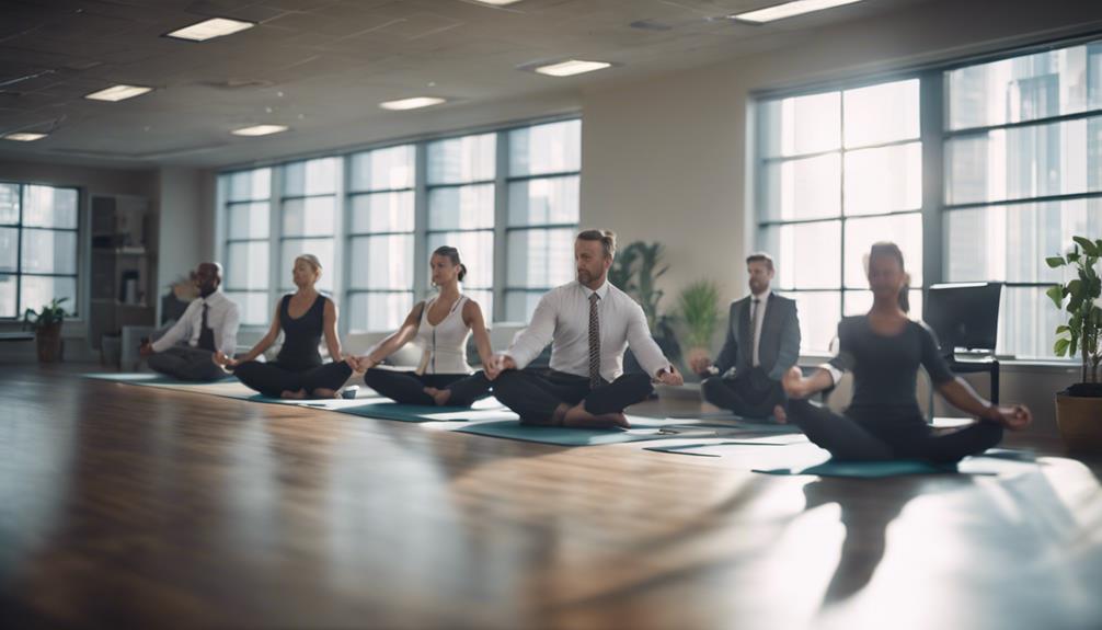 yoga poses for deskworkers